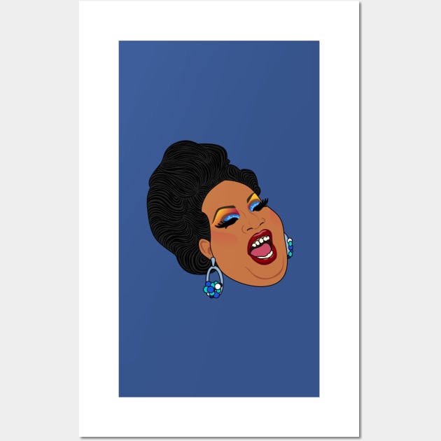 Latrice Royale | Laugh Wall Art by Jakmalone